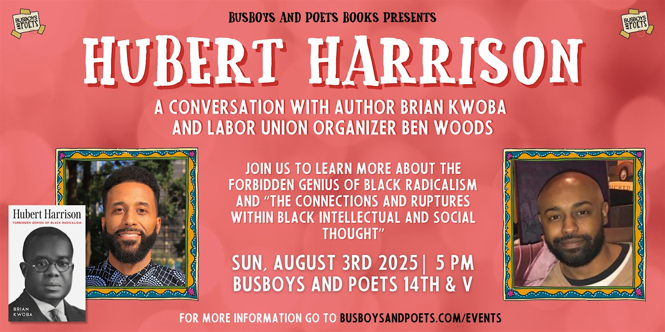 hubert-harrison-a-busboys-and-poets-books-presentation-event image