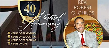 rev-dr-robert-g-childs-40th-pastoral-anniversary-event image