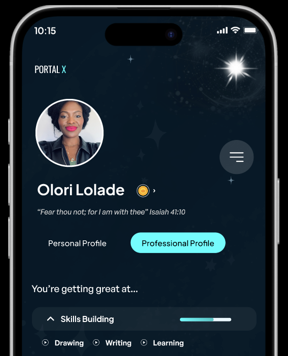 Professional Profile Portal X